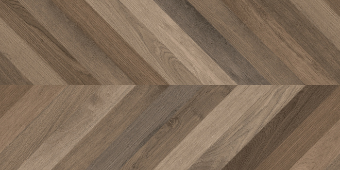 Wood Latina Brown Chevron Mix